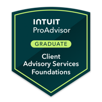 Intuit ProAdvisor — Client Advisory Services Foundations (Graduate)